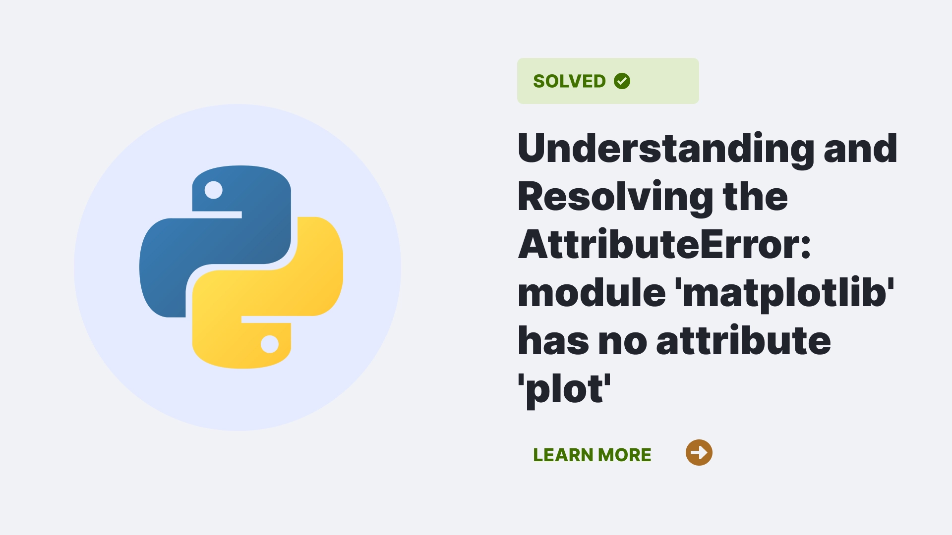 AttributeError: module 'matplotlib' has no attribute 'plot'