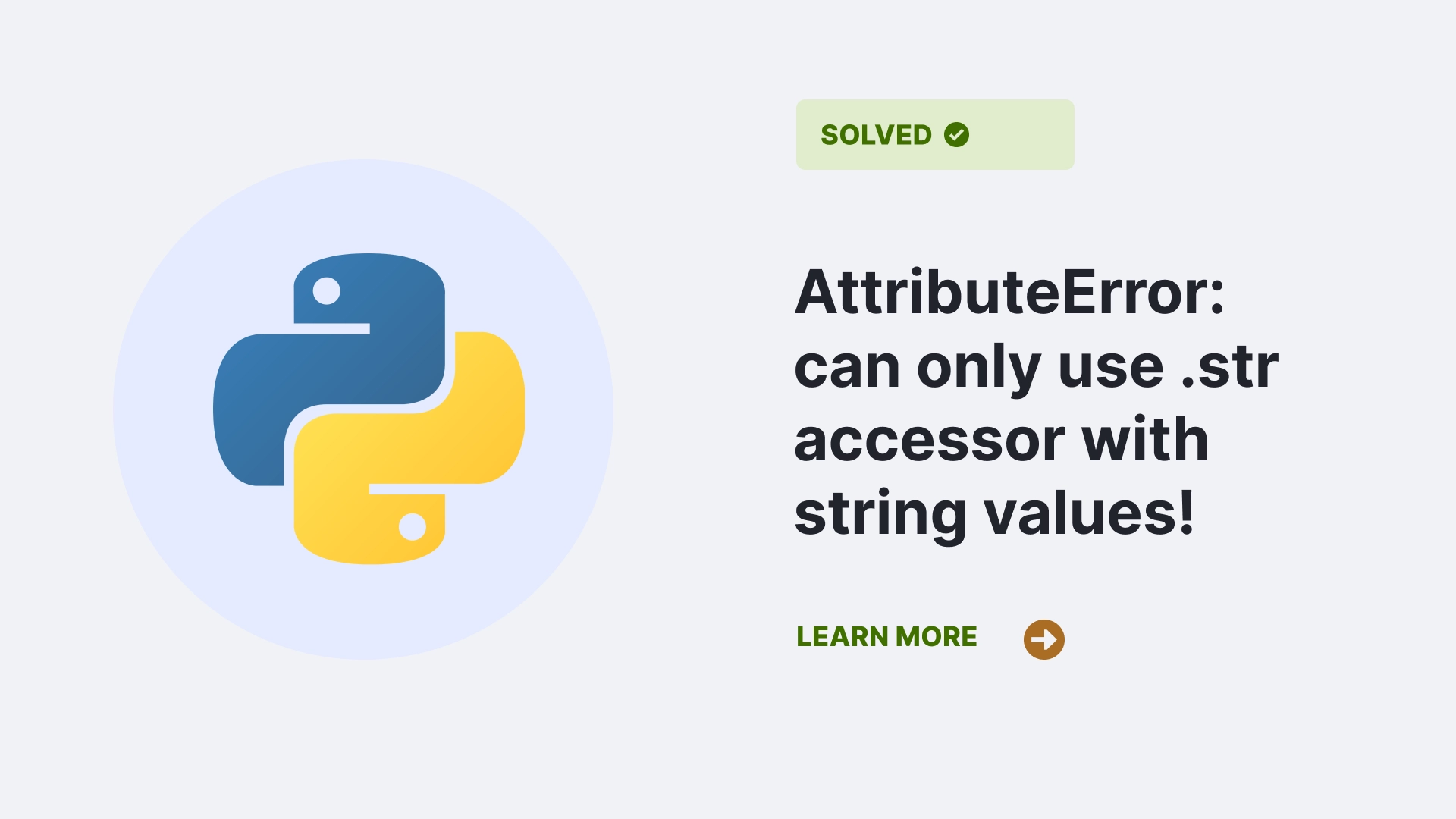 AttributeError: can only use .str accessor with string values!