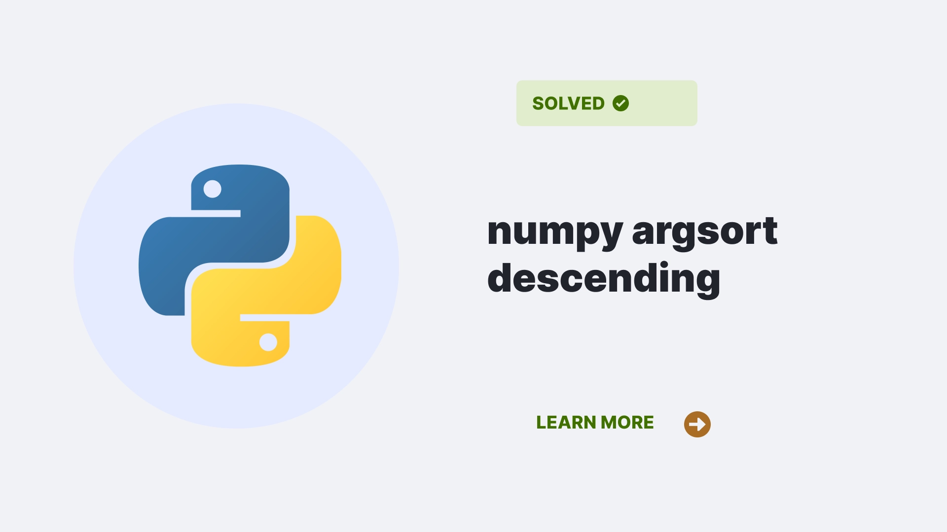 numpy argsort descending